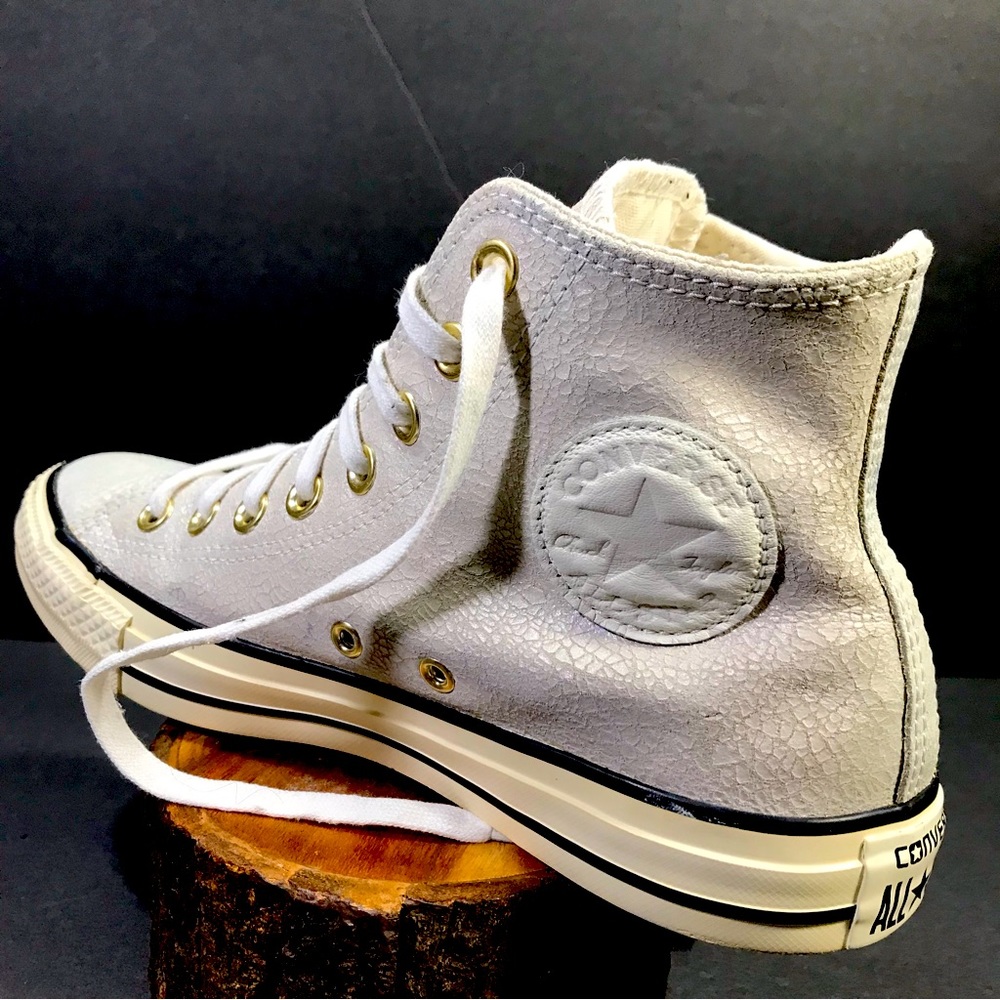 Converse High-Top Sneakers Iridescent Pearl